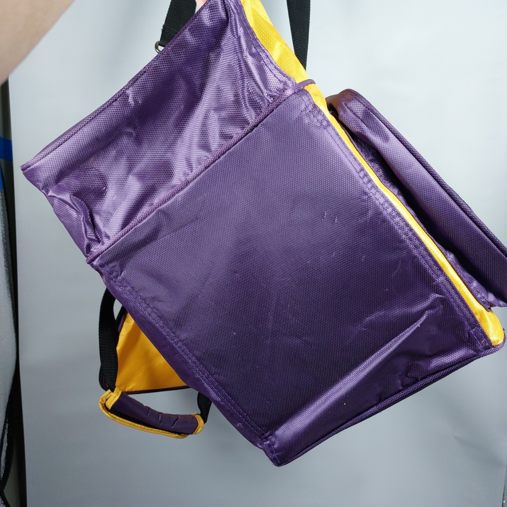 Minnesota Vikings Single Bowling Ball Bag/New Towel Set Purple Gold Embroidered - Picture 13 of 13